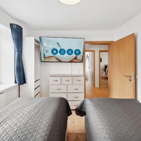 公寓 Am Hainich - 6 Personen, King-size-betten, Netflix, Nationalpark Horselberg-Hainich