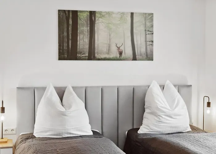 Am Hainich - 6 Personen, King-size-betten, Netflix, Nationalpark Апартаменты